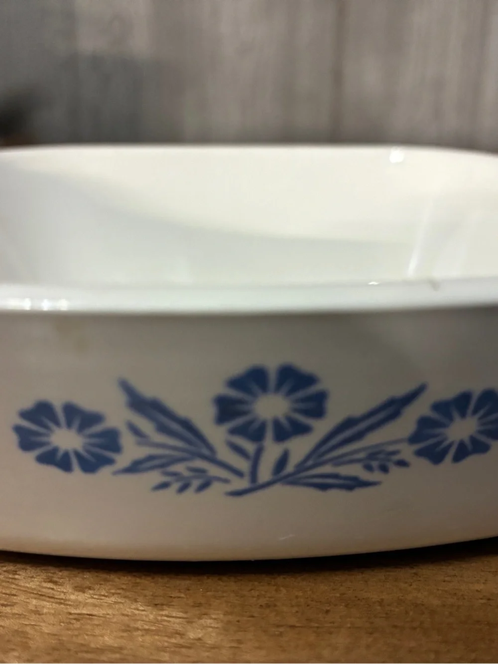 2 vintage Corning Ware Petite Pan Blue Cornflower Casserole Dish 1 3/4 Cups